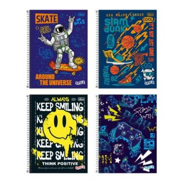 Imagem de Caderno Escolar Espiral Spice Tilibra 80 Folhas 200x275mm Universitári