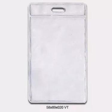 Imagem de Bolsas plásticas para crachá 58x89 200 pçs - Milponto