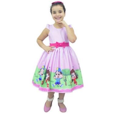 Imagem de Vestido tema Luccas Neto e Gi Rosa - Moderna Meninas, 16 - 10 anos