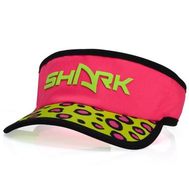 Imagem de Viseira Shark Feline Beach Rosa e Limão