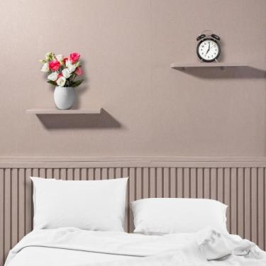 Imagem de Monte Você Mesmo Kit Painel Ripado Carvalho Snow 30 Peças 90x87cm (0,7