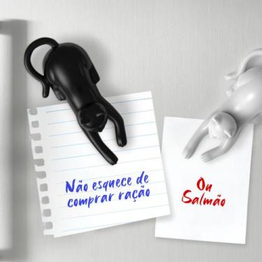 Imagem de Kit 4 Imãs de Geladeira Gatinhos Magnéticos Magneticats - Yaay