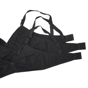 Imagem de Sutia Sem Bojo Plus Size Reforçado Sem Aro Feminino Cotton - Empório d