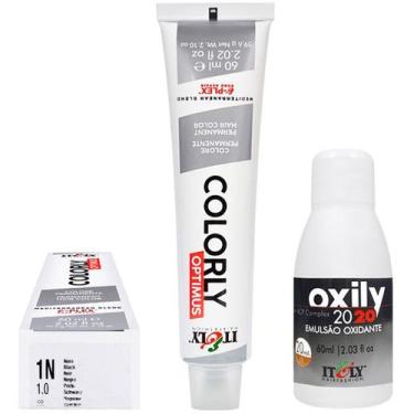 Imagem de Itely Tinta Colorly 5N Castanho Claro 60g + Oxily 20 Volumes 60 ml