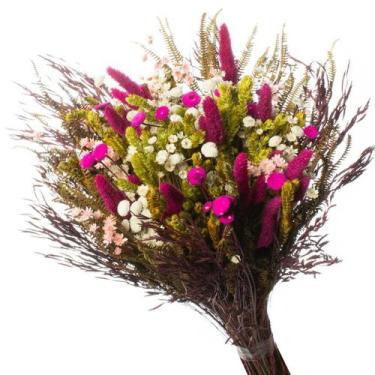 Imagem de Buque de Flores Secas Rabo de Coelho - Tem Flores 