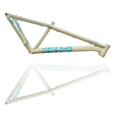 Imagem de Quadro Vikingx Tuff X-38 Dirt Jump Welling Pump Bike Grau, Verde