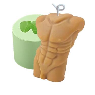 Imagem de Molde de Silicone com 01 Cavidade de Corpo Masculino - Casa das Essênc