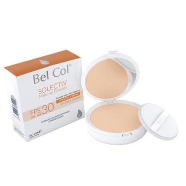 Imagem de Pó Compacto Protetor Solar Solectiv FPS 30 Bel Col, Bege