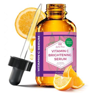 Imagem de Sérum Leven Rose, vitamina c, clareador de 30 ml, removedor de manchas escuras