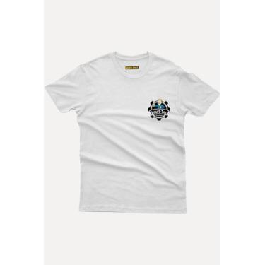Imagem de Camiseta Geek Vault-Tec Industries Pocket by Nerd Chic, M, Branco