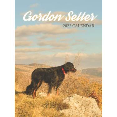 Imagem de Gordon Setter 2022 Calendar: 12-month Calendar 2022 from Jan 2022 to Dec 2022 in mini size 8x6 inch