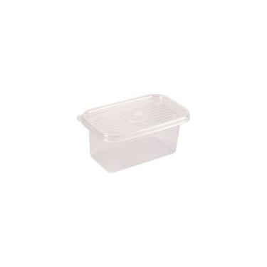 Imagem de Pote 380ml Retangular Pop, Plasútil
