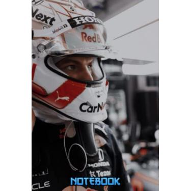 Imagem de Notebook : Max Verstappen Notebook Journal Diary For Any Occasion Gifts in Work Office, Home, School, Thankgiving Notebook #256