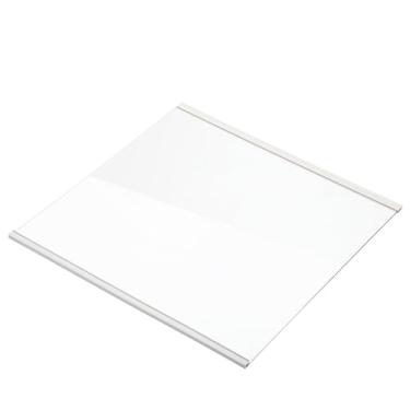 Imagem de Prateleira de vidro de substituição para geladeira DA97-20647A atualizada para montagem de prateleira de vidro superior de geladeira Samsung, serve para RS27T5200SG RS27T5200SR/AA RS27T5201SR/AA