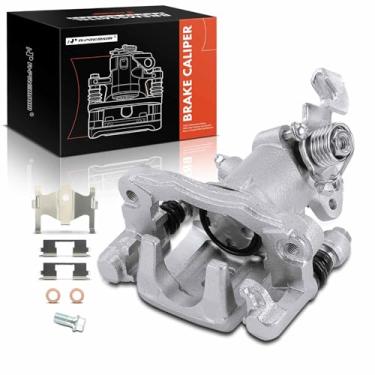 Imagem de A-Premium Conjunto de pinça de freio a disco sem suporte compatível com Hyundai Elantra 2001-2004, Tiburon 2003-2004 e Kia Spectra 2004 - traseira direita do lado do passageiro