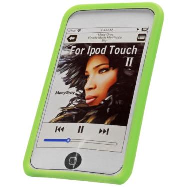 Imagem de Cellet Capa para Apple iPod Touch Green Jelly (serve para todas as gerações de Touch)
