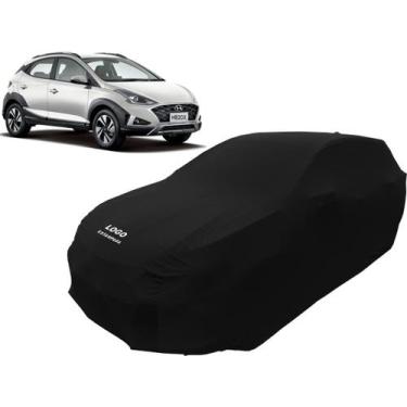 Imagem de Capa De Tecido P/ Proteger Carros Hyundai Hb20x - Mz, Preta
