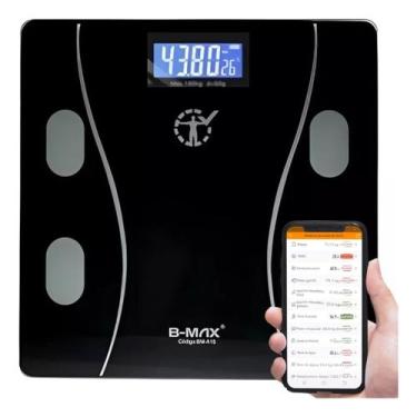 Imagem de Balanca Digital Corporal Bioimpedancia Aplicativo Bluetooth - BMax