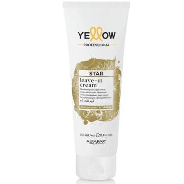 Imagem de Creme Leave-in Iluminador Star Yellow 250ml Alfaparf Controla Efeito C