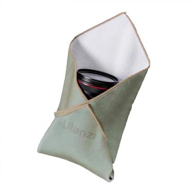 Imagem de Pano Protetor Ulanzi CM009, 35x35 cm, para Lentes de Câmera e Equipamentos Eletrônicos, Verde