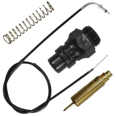 Imagem de Kit reparo do afogador do carburador CBX250 Twister 2001 a 2008 válvul