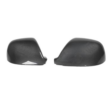 Imagem de Akozon 1 par Porta do Carro Tampa de Espelho de Vista Traseira 7E1857527F Caps Resistentes a Arranhões para Transportador T5.1 T6 Com Instalação Fácil de Clipe (Cor fibra