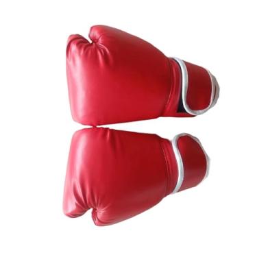 Imagem de menolana Luvas de boxe Punchando luvas Punch Mitts Treinando equipamento de boxe de boxe de treinamento para treinar luvas para treino esportivo Sanda MMA, Crianças 22 Cm
