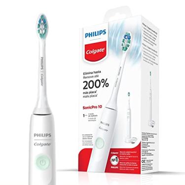 Imagem de Escova de Dente Elétrica Philips Colgate SonicPro 10 | Recarregável e bivolt