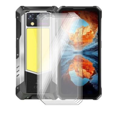 Imagem de Película protetora de tela para Oukitel WP100 Titan (6,8 polegadas) Galss temperados, AQGGIIXY [pacote com 4] alta transparência [dureza 9H] [livre de bolhas] película protetora de vidro temperado