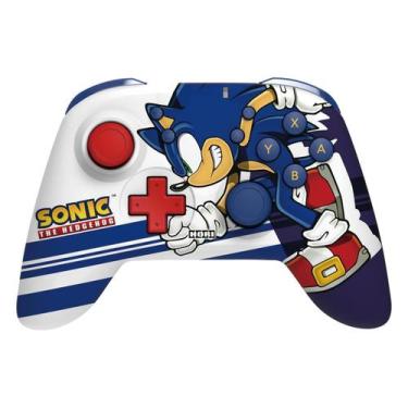 Imagem de Controle HORI Sem fio HORIPAD Pro Controller ediçao Sonic compativel c