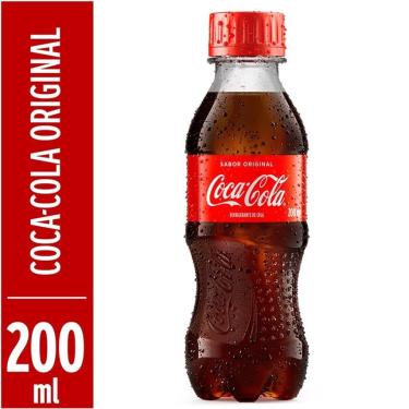 Imagem de Coca cola original Garrafa de 200 ml Pack 12 unidades