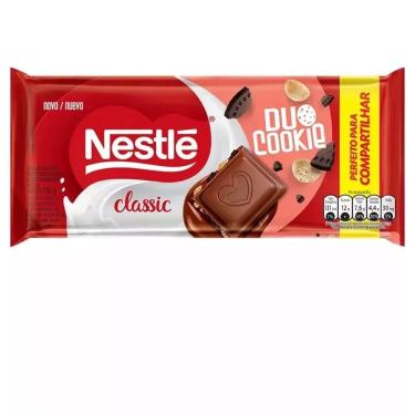 Imagem de Barra de Chocolate Classic Duo Cookie Nestlé 150g