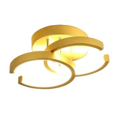Imagem de Luminária De Teto Plafon Led Lustre para Corredor Sala Quarto Cozinha(GW14 (24X17X9,50CM),1 Unidade)