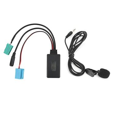 Imagem de Adaptador de áudio de 6pin para Aux Clio 2005-2011 No Adaptador Com Microfone para Espace Laguna Megane Scenic Trafic Twingo Modus Mestre
