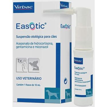 Imagem de Solução Easotic Virbac de Tratamento Otológico para Cães 10 ml