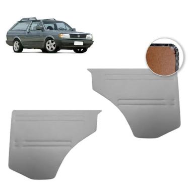 Imagem de Forro De Porta Traseira Parati Até 1995 Vinil Cinza