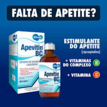 Imagem de Apevitin bc xarope 240ML estimulante apetite kit C/2 frascos