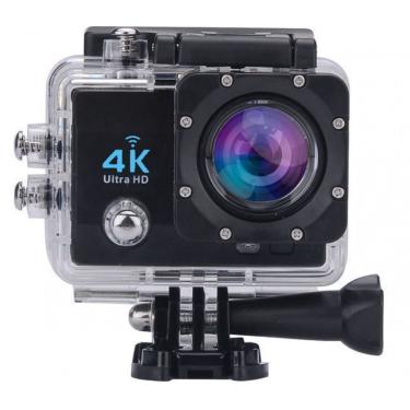 Imagem de Câmera De Ação 4K Full HD Sport Moto Capacete Bike Carro Surf Skate Eportiva Action Sports