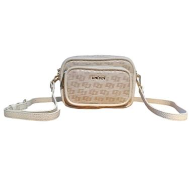 Imagem de Bolsa Colcci Câmera Bag Jacquard Monograma (Off White)