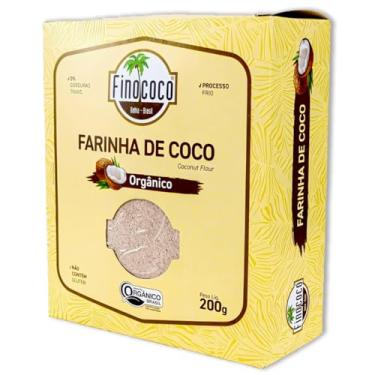 Imagem de Farinha de Coco Orgânica 200g Finococo Sem Glúten