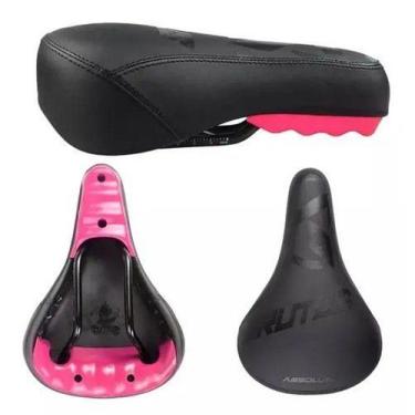 Imagem de Selim Brutus 218X147MM - ABSOLUTE, Preto com rosa