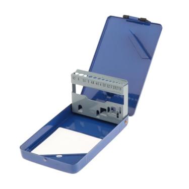 Imagem de Generic Twist Drill Brill Index Case Twist Drill Solter fácil de usar o organizador de caixa de armazenamento resistente para carpintaria, metalworking, 13cmx88cmx18cm