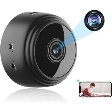 Imagem de  Mini Câmera visão noturna Wifi Espiã 1080P Sem Fio Espian - WCAN