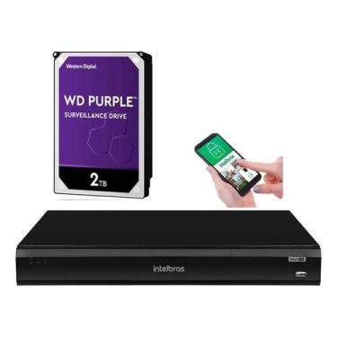 Imagem de Gravador De Imagem 32 Canais Imhdx 3132 Intelbras 2tb Purple
