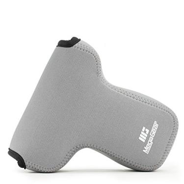 Imagem de MegaGear Capa de Neoprene Ultra Leve Compatível com Olympus OM-D E-M5 Mark III, E-M5 Mark II 12-40 mm, Cinza