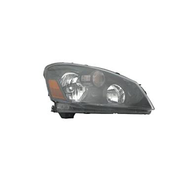 Imagem de TYC Conjunto de farol direito compatível com Nissan Altima 2005-2006