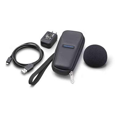 Imagem de Zoom Pacote de acessórios SPH-1N para gravador prático H1n com capa, adaptador de energia, cabo USB e para-brisas