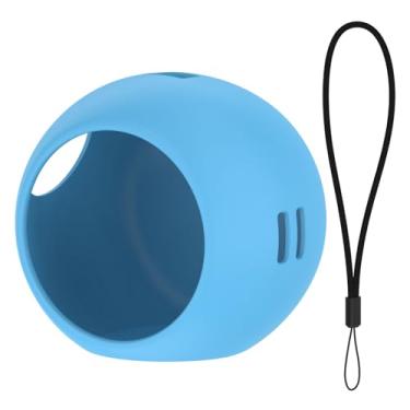 Imagem de AWADUO Compatible with Punirunes Replacement Silicone Case Interactive Digital Toy Soft And Durable Protective Sleeve with Lanyard (Case Only/Sky Blue)