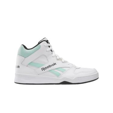 Imagem de Reebok Tênis unissex adulto Royal Bb4500 Hi2, Branco/água/preto, 6.5 Women/5 Men