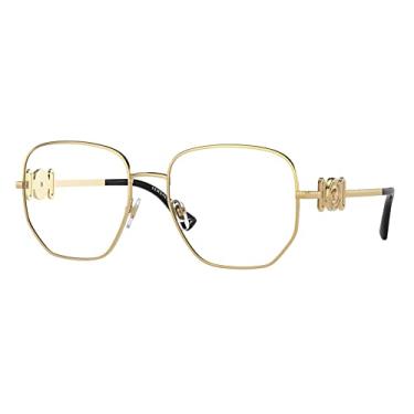 Imagem de Versace VE1283-1002 Armação de óculos 54 mm, Dourado, 54